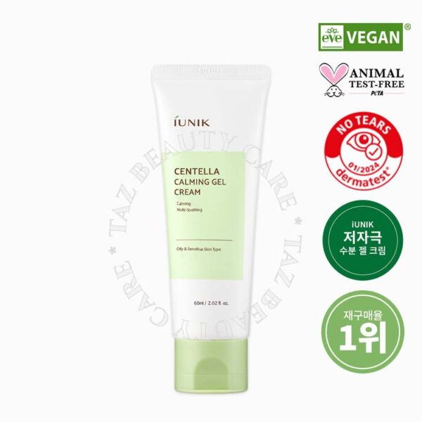 iUNIK Centella Calming Gel Cream - 60ml