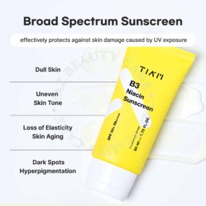 TIAM B3 Niacin Sunscreen SPF 50+ PA++++ [50ml]