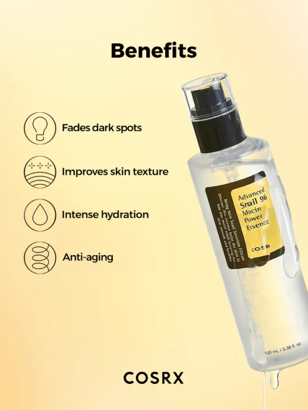 COSRX Advanced Snail 96 Mucin Power Essence -100ml - Image 3